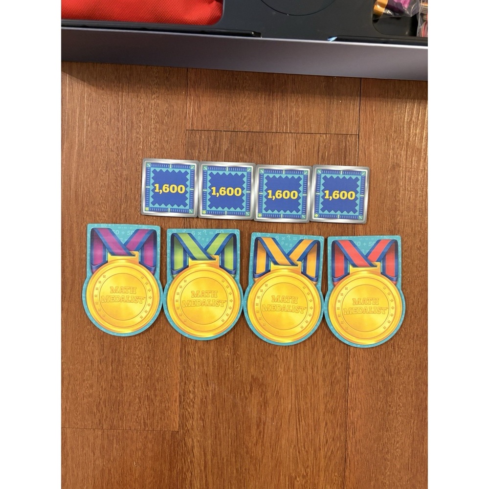 SimplyFun Math Medalist Board Game Multiplication Addition Educational STEM - Picture 8 of 10